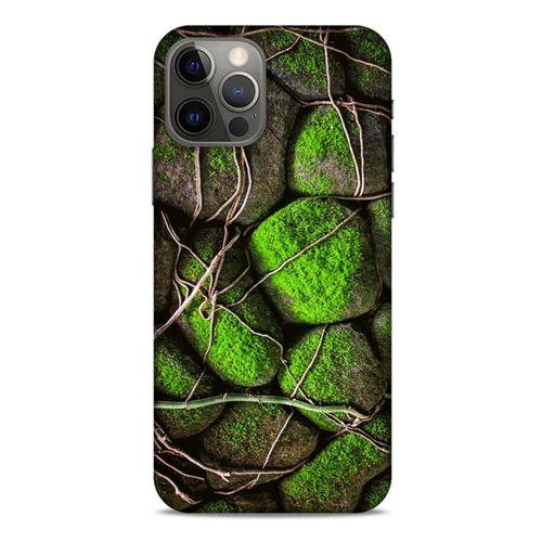 Apple iPhone 12 Pro Kılıf Baskılı Özel Seri Taşlı (46) Core Armor Kılıf