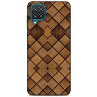 Lopard Samsung Galaxy A12 Uyumlu Kılıf Patchwork (26) Tpu Silikon Kılıf