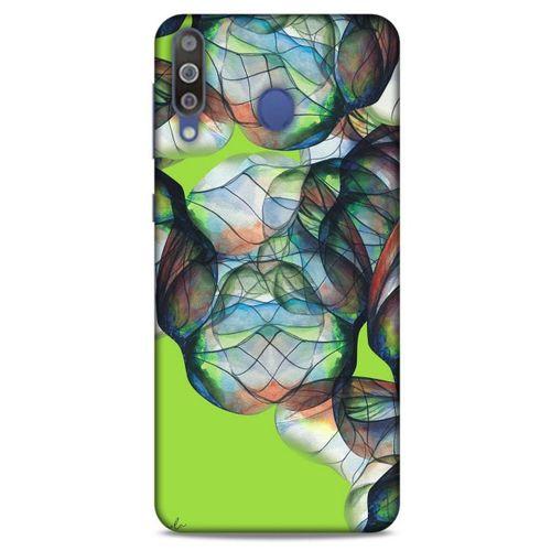 Y.Liva-2021 Özel Seri Yeşillik Samsung Galaxy M30 Kılıf Silikon Kapak