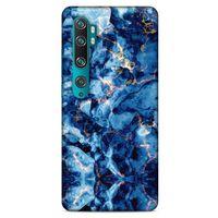 Mermer Desenli (26) Tema Tpu Silikon Kılıf Parliament Mavi Xiaomi Mi Note 10 Pro Kılıf
