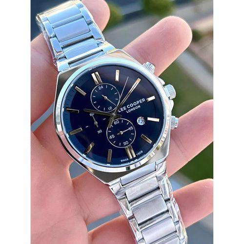 Lee Cooper Çelik Kordon İç Fonksiyonları Aktif 5 Atm Suya Dayanıklı Erkek Kol Saati ELC07835.390