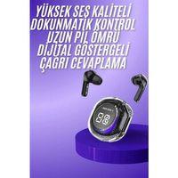 Yeni Nesil Bluetooth Kulaklık Dijital Göstergeli  Dokunmatik 5.3 Kablosuz