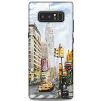 Cityx (3) Samsung Galaxy Note 8 Kılıf Silikon Kapak Desenli
