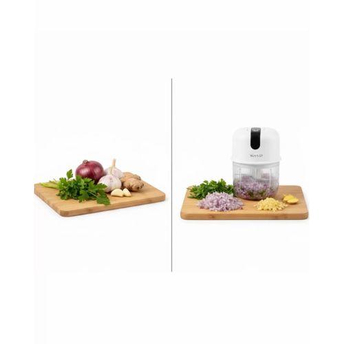 Şarjlı Mini Sarımsak Doğrayıcı Usb Şarjlı 250 Ml