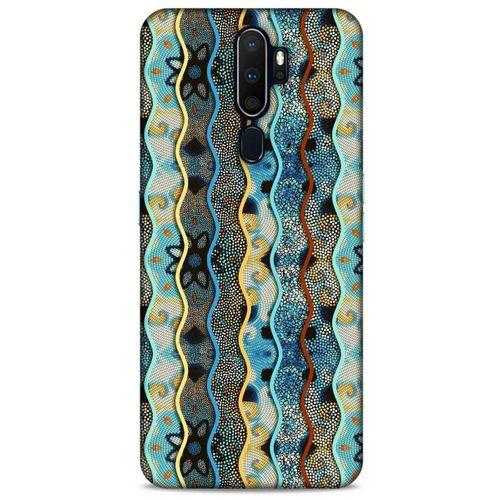 Oppo A9 2020 Kılıf Baskılı Özel Seri Taşlı (30) Silicone Case