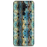 Oppo A9 2020 Kılıf Baskılı Özel Seri Taşlı (30) Silicone Case