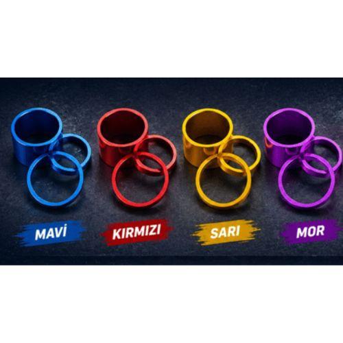 Gidon Boğazı Spacer Kit Renkli 3'lü Asistan Drox SP100