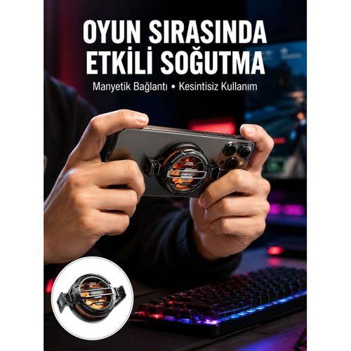 Tüm Telefonlarla Uyumlu Kompakt Soğutucu Yüksek Performanslı Hızlı Soğutma Yeni Nesil