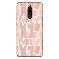 Xiaomi Redmi 8 Kılıf Pastel Renkler (18) Telefon Kılıfları Şeker Pembe