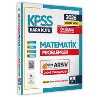 2026 KPSS Önlisans/Ortaöğretim MATEMATİK Kara Kutu 2 Cilt PROBLEMLER ÖSYM Çıkmış Soru Bankası Çözüml