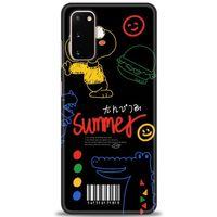 Samsung Galaxy S20 Kılıf HD Baskılı Kılıf - Summer + Tam Ekran Koruyucu
