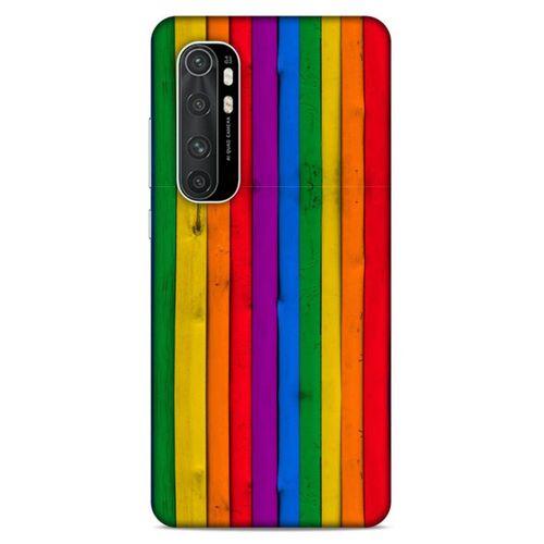 Lopard Xiaomi Mi Note 10 Lite Uyumlu Kılıf Wood'X (24) Darbe Emici Kılıf Desenli