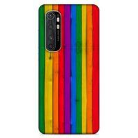 Lopard Xiaomi Mi Note 10 Lite Uyumlu Kılıf Wood'X (24) Darbe Emici Kılıf Desenli