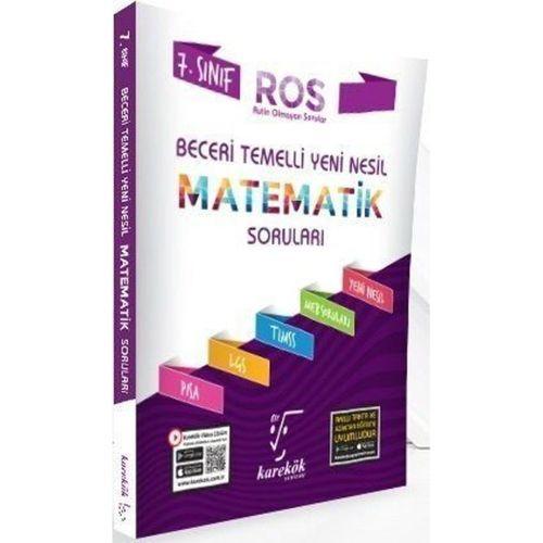 7. Sınıf Matematik ROS Serisi Soru Bankası Karekök Yayınları