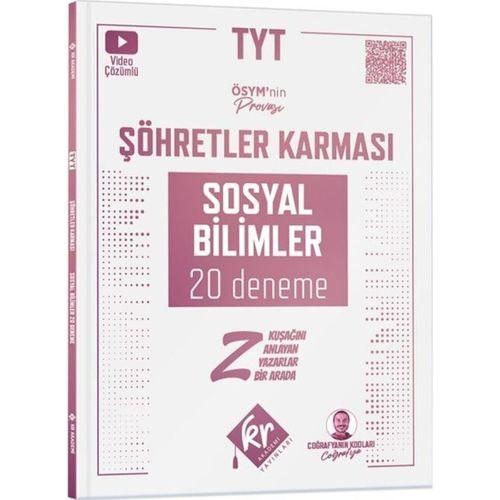 TYT Şöhretler Karması Sosyal Bilimler 20 Deneme KR Akademi