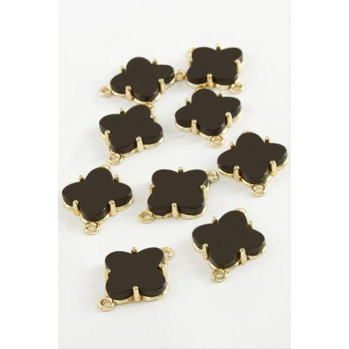 Çiçek Tek Kulp Polyester Bileklik ve Kolye Ucu Aparatı 1 Adet