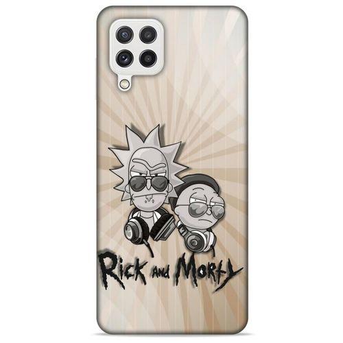 Samsung Galaxy A22 Uyumlu Kılıf Rick And Morty (16) Kalın Kılıf Jessica