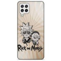 Samsung Galaxy A22 Uyumlu Kılıf Rick And Morty (16) Kalın Kılıf Jessica