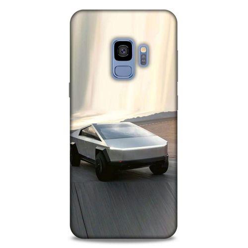 Lopard Samsung Galaxy S9 Uyumlu Kılıf PickUpX (17) Tasarım Kılıf Gümüş Gri