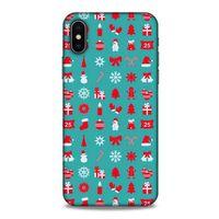 Yılbaşı Süsleri 13 Apple Iphone X Kılıf Silikon Kapak