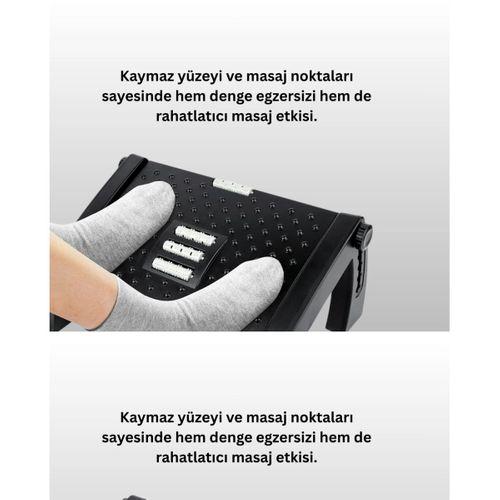 Masa Altı Ayak Dinlendirme Atı – Masajlı, Isıtmalı, Taşınabilir ( Lisinya )