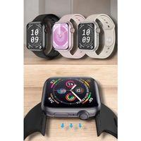 Akıllı Saat Adım Sayar, Kalp Atışı İzleme Dokunmatik Bluetooth Bağlantılı