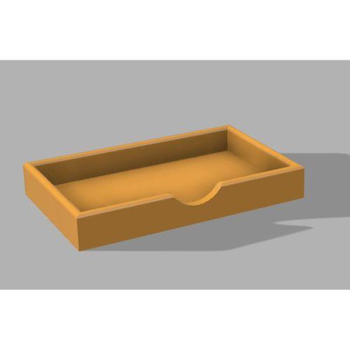 Post-it Not Tepsisi 5x3 İnç – 3D Baskı Ofis Aksesuarı (Bu ürün Sadece Plastik parçadır - Almadan Önce Soru Sorabilirsiniz)