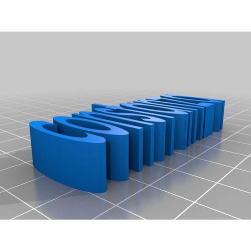 Kişisel İsim Yazısı – 3D Baskı Dekoratif Metin (Bu ürün Sadece Plastik parçadır - Almadan Önce Soru Sorabilirsiniz)