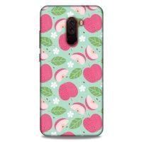 Frutix Elma 05 Xiaomi Pocophone F1 Kılıf Desenli Silikon