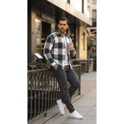 Erkek Uzun Kollu Polar Gömlek