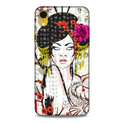 Apple iPhone XR Kılıf Japonya (17) Tasarım Kılıf Geyşa
