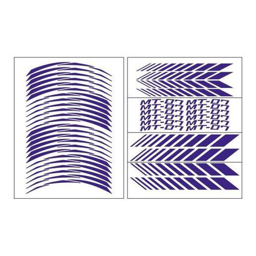 YAMAHA Yamaha Florasan Turuncu Mt-07 Uyumlu Racıng 1 Set Jant Şeridi