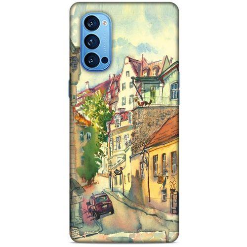 Cityx (12) Oppo Reno 4 Pro Kılıf Silikon Kapak Desenli