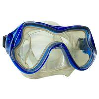 Star Diving Temper Camlı Dalış Maskesi Yetişkin - 51709-MAVİ