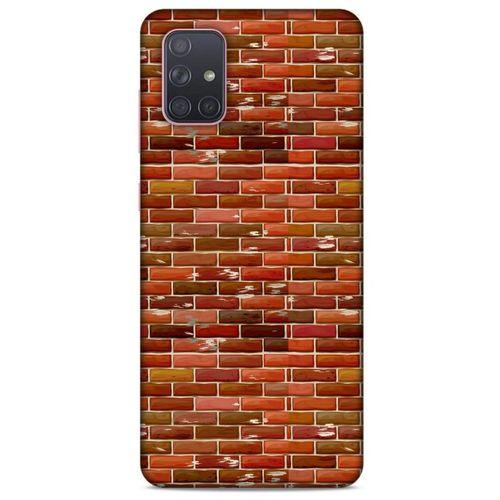 Samsung Galaxy A71 Kılıf Baskılı Özel Seri Taşlı (4) Koruma Kılıfı