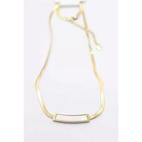 Sedef İtalyan Zincir Kolye - Altın