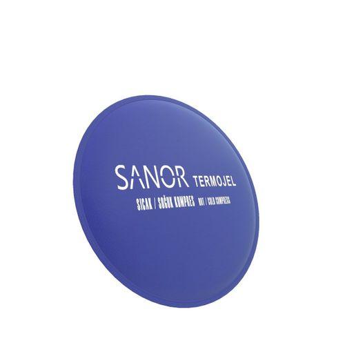 Sanor El Için Termojel - Sıcak Soğuk Kompres 9x9 Cm - Kumaş Buz Jel - Yuvarlak Termojel 5 Adet