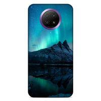 Lopard Xiaomi Redmi Note 9 5g Uyumlu Kılıf Gece'S (35) Fit Design Kılıf Kuzey Işıkları