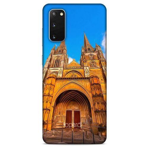 Samsung Galaxy S20 Kılıf Dünya Mimarisi (15) Antişok Kılıf Santa Maria Fransa