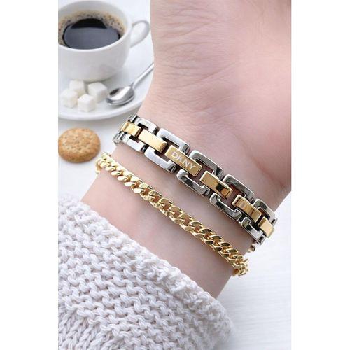 DKNY 2 Yıl Garantili 5 Atm Suya Dayanıklı Kararma Renk Atma Yapmaz Kadın Kol Saati+Bileklik DL139.55