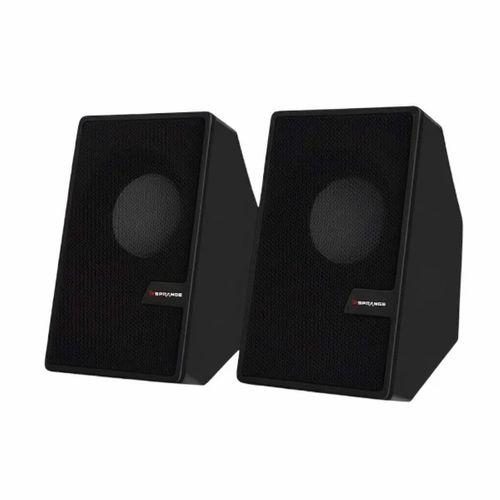 Siyah Usb 2.0 + 3.5mm Usb Hoparlör