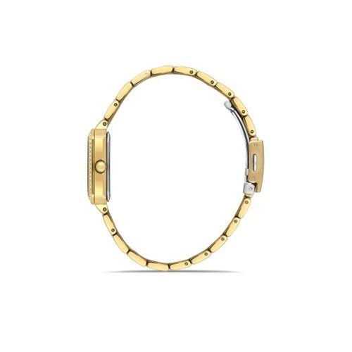 Ferro FL40142A-B Quartz Çelik Altın Rengi 26 mm Kadın Kol Saati