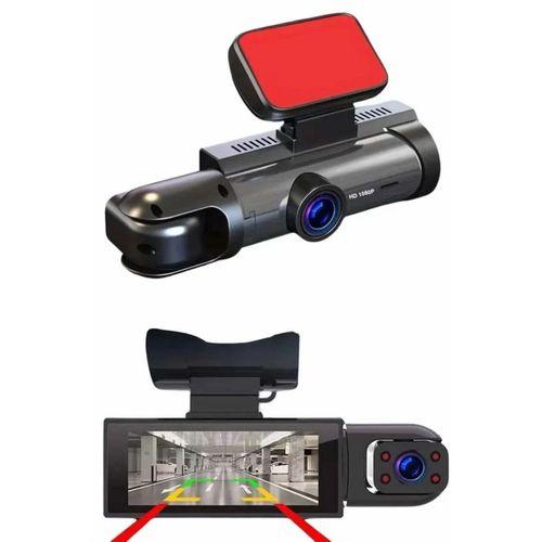 Araç Kamerası Black Box Çift Kameralı Ekranlı Full Hd Sürüş Kamerası