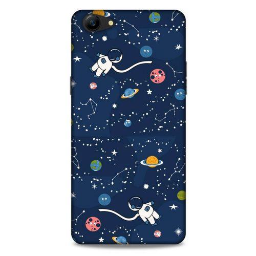 Oppo A79 Uyumlu Kılıf Mavi Delisi (21) Koruyucu Kapak Uzay