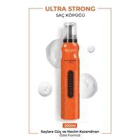 Ultra Strong Saç Köpük 200 ML - Ultra Güçlü Tutuş - mrfs