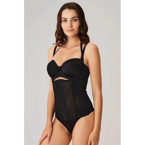 Toparlayıcı Büyük Beden Kancalı Askılı Bel Korse