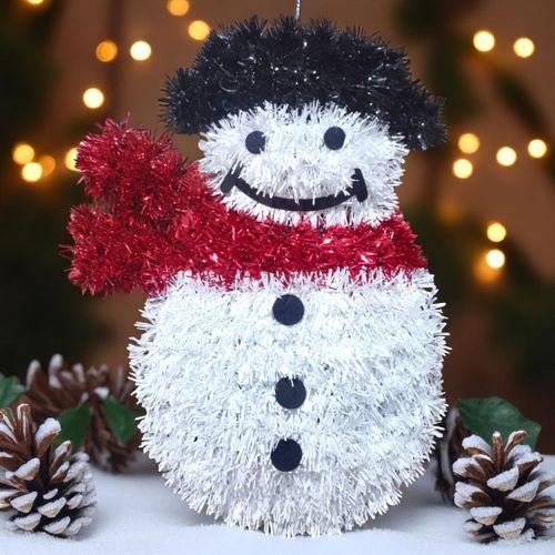 YÜKSEK KALİTE YILBAŞI DEKORU YILBAŞI KARDAN ADAM DEKORU PARLAK YILBAŞI VİTRİN DEKORLARI 35X23 CM