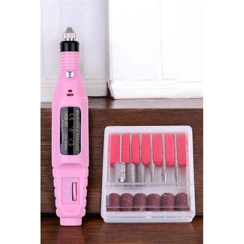 Elektrikli Manikür Pedikür Törpü Seti Protez Tırnak Nasır Temizleyici