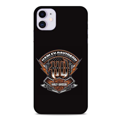 Apple Iphone 11 Uyumlu Kılıf Motorsiklet (39) Liquid Crystal Kılıf Harley Davidson