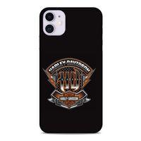 Apple Iphone 11 Uyumlu Kılıf Motorsiklet (39) Liquid Crystal Kılıf Harley Davidson